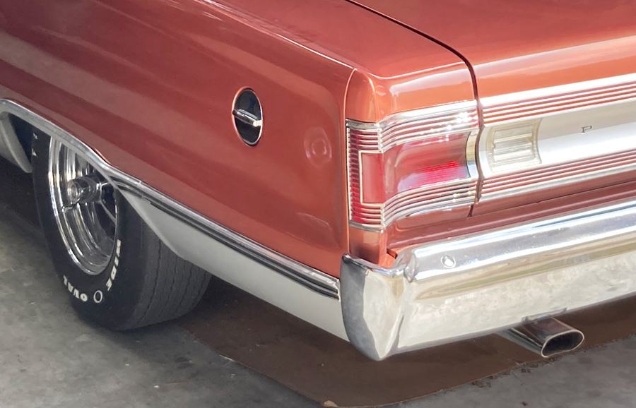 Satelllite rear detail