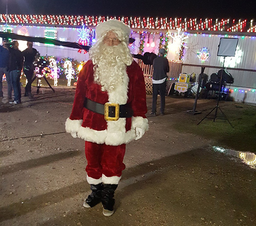 Larry Foltz The Christmas Light FIght Santa