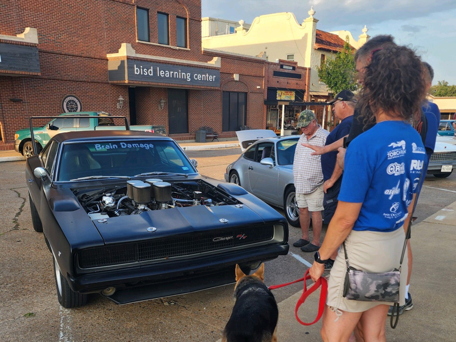 Austin County Cruisers Gathering on the Square Bellville