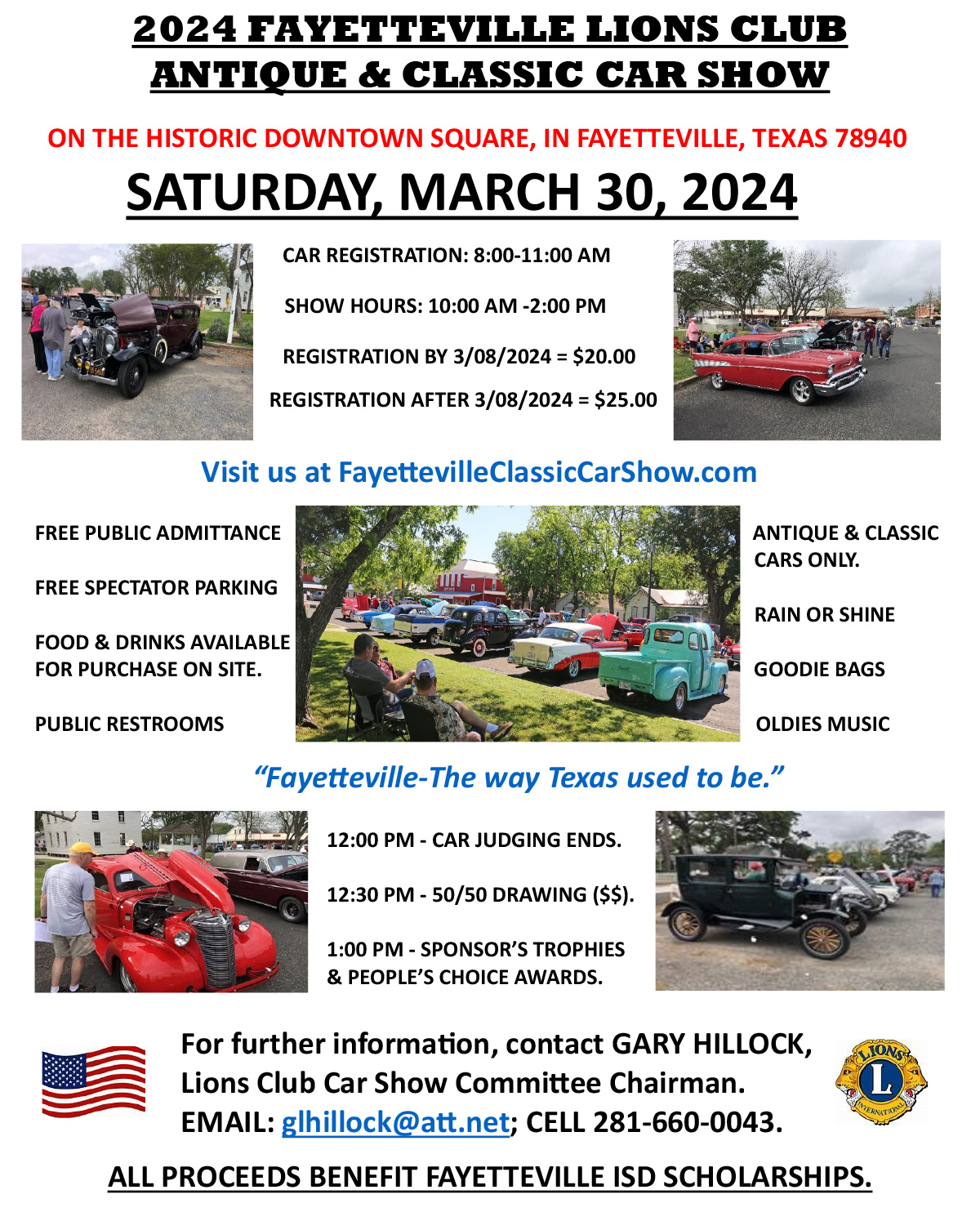 Fayetteville Car Show 2024